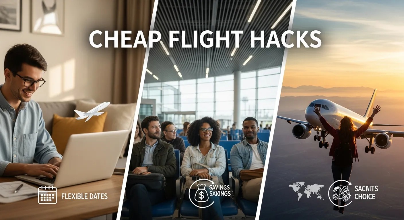 Cheap Flight Hacks that feel realistic