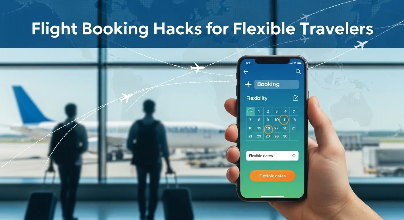 Flight Booking Hacks for flexible travelers