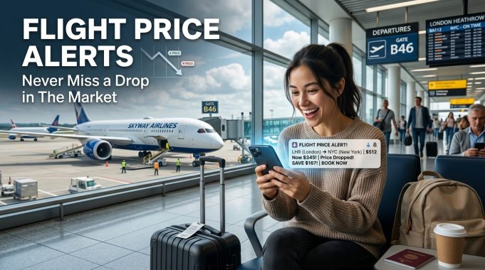 Flight Price Alerts : Never Miss a Drop in The Market