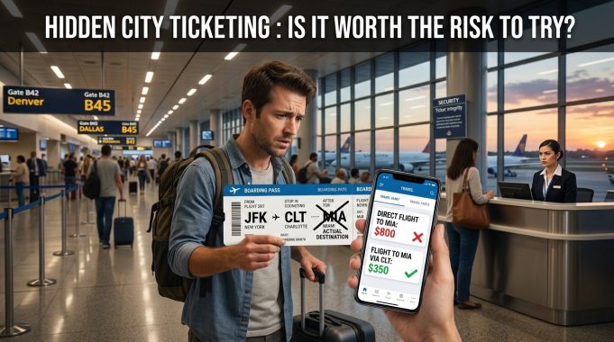 Hidden City Ticketing : Is It Worth The Risk to Try?