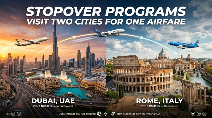 Stopover Programs : Visit Two Cities for One Airfare
