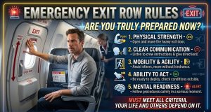 Emergency Exit Row Rules : Are You Truly Prepared Now? Emergency Exit Row Rules : Are You Truly Prepared Now?