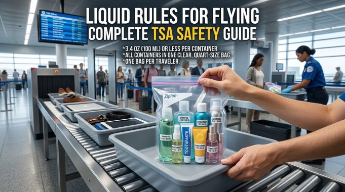 Liquid Rules for Flying : Complete TSA Safety Guide