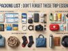 Pro Packing List : Don’t Forget These Trip Essentials Pro Packing List : Don't Forget These Trip Essentials