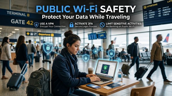 Public Wi-Fi Safety : Protect Your Data While Traveling