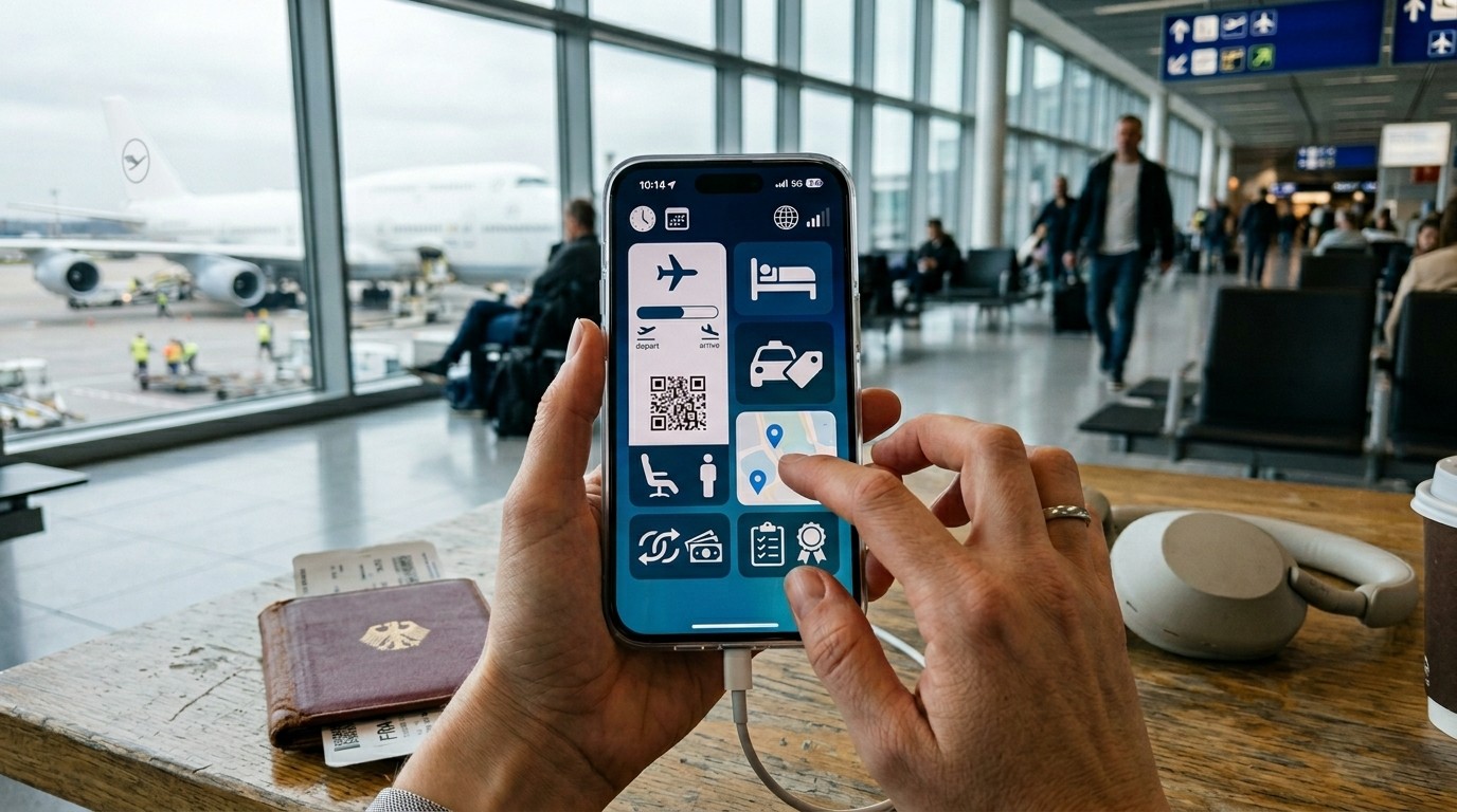 The phone as your travel command center