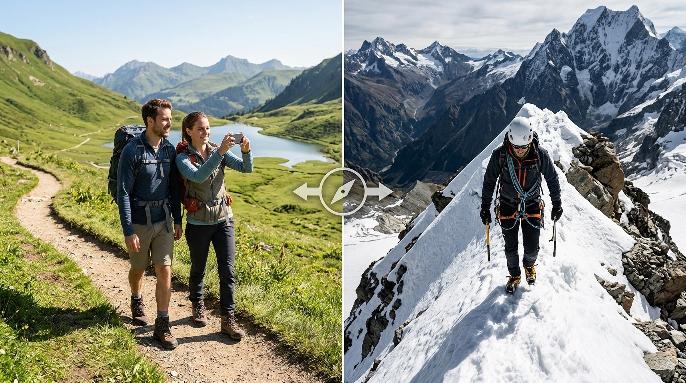 How risk level changes the choice